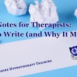 how to write up your therapy client notes