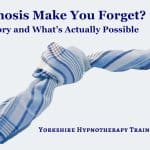 concept image: a knot in a handkerchief to signify memory aid
