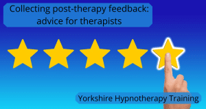 a hand choosing a five star rating
