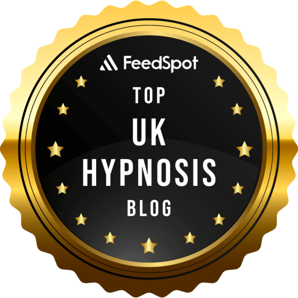 Feedspot Top UK Hypnosis Blog Logo