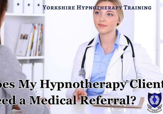 image of a doctor and patient discussing hypnotherapy