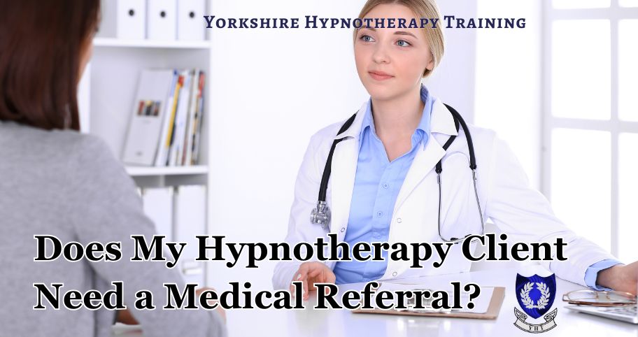 image of a doctor and patient discussing hypnotherapy