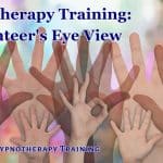 hypnotherapy volunteer hands in the air representing volunteering