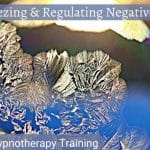 Mood Freezing: A Technique for Regulating Negative Emotions concept image: a frozen bubble to represent mood freezing for emotional regulation