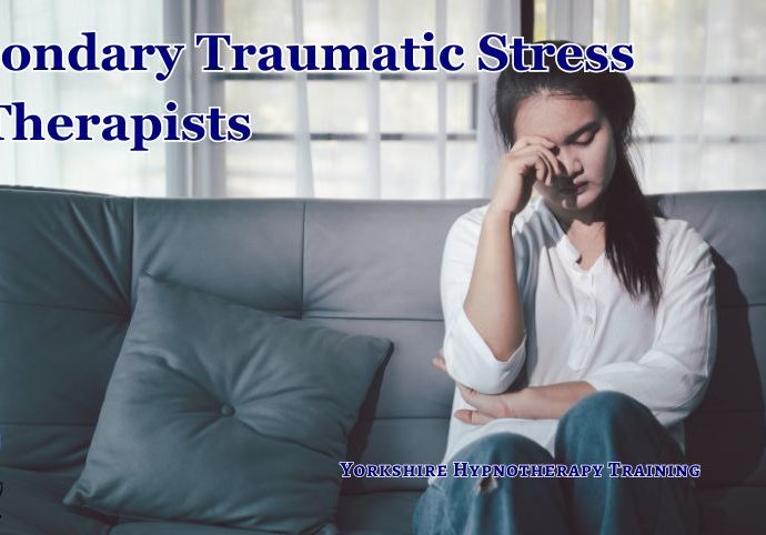 concept image, stressed woman on a sofa