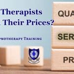 concept image: should therapists publish their prices. blocks featuring the words quality, service, price,