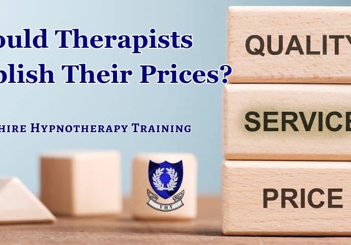concept image: should therapists publish their prices. blocks featuring the words quality, service, price,