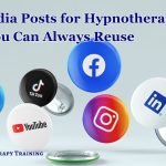 Social Media Posts for Hypnotherapists: 8 Ideas You Can Always Reuse social media for therapists: 8 simple and reusable ideas