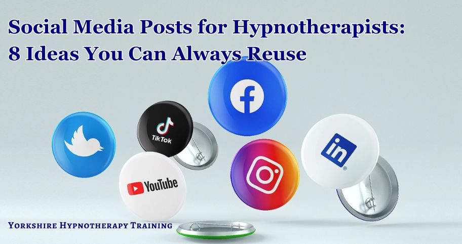 social media for therapists: 8 simple and reusable ideas
