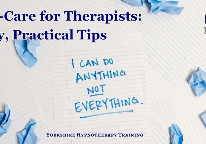 A handwritten note - I can do anything but not everything