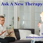 a therapist interviewing a new client