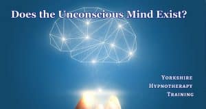 concept image for the unconscious mind: an outline of a brain made of lights and bright connections