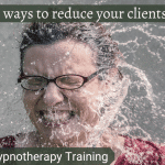 6 Unusual Ways to Reduce Your Clients' Anxiety a woman splashing her face with cold water to reduce anxiety