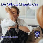 what to do when therapy clients cry